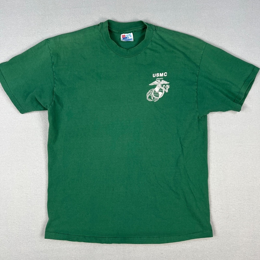 VTG University of Michigan USMC T Shirt Fits M Marine Corps Beta Delta 1990s USA